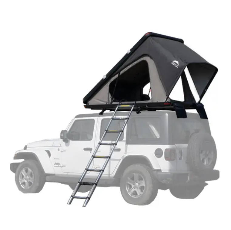 картинка Палатка на крышу автомобиля Wild Land Bush Cruiser 140, лестница 210 см