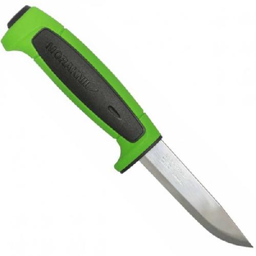 картинка Нож Morakniv Basic 546  2019 Edition нержавеющая сталь, пласт. ручка (зеленая) чер. вставка, 13451