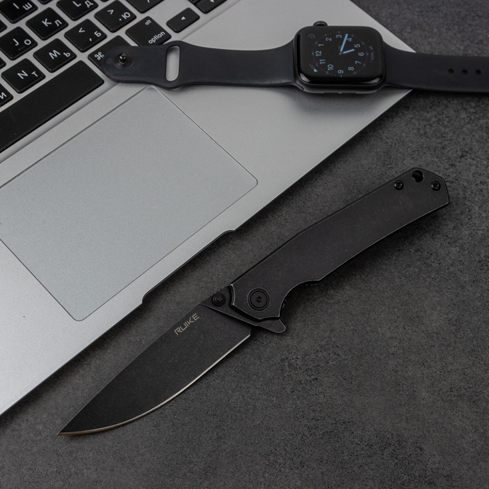 картинка Нож Ruike P801-SB Limited Edition черный