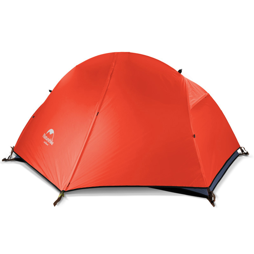 картинка Палатка 1-местная Naturehike сверхлегкая + коврик NH18A095-D, 210T, красный, 6975641886488