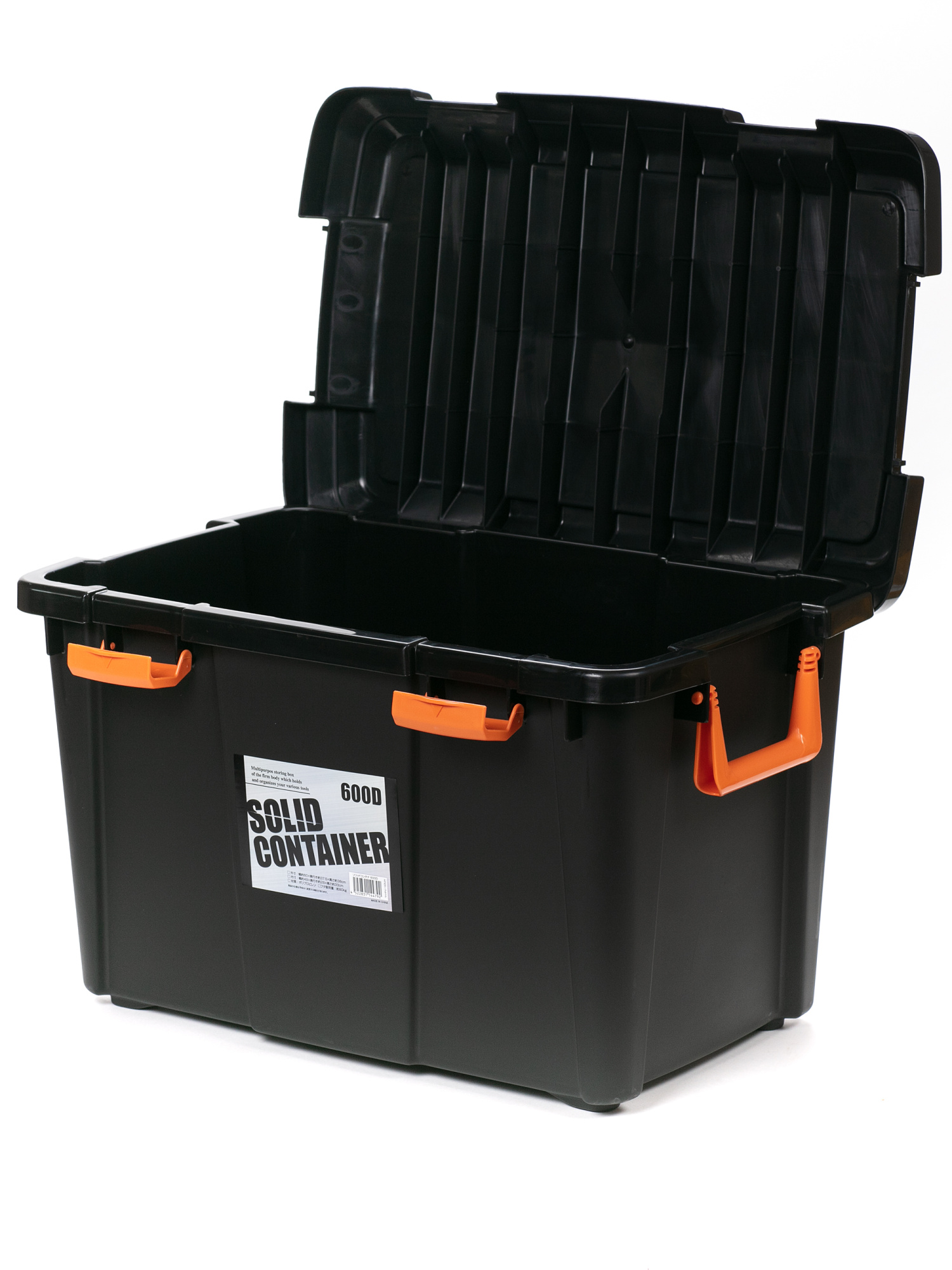 картинка Ящик экспедиционный IRIS HD BOX SOLID CONTAINER SC600D чёрный, 45 литров 60x37,5x38 см.