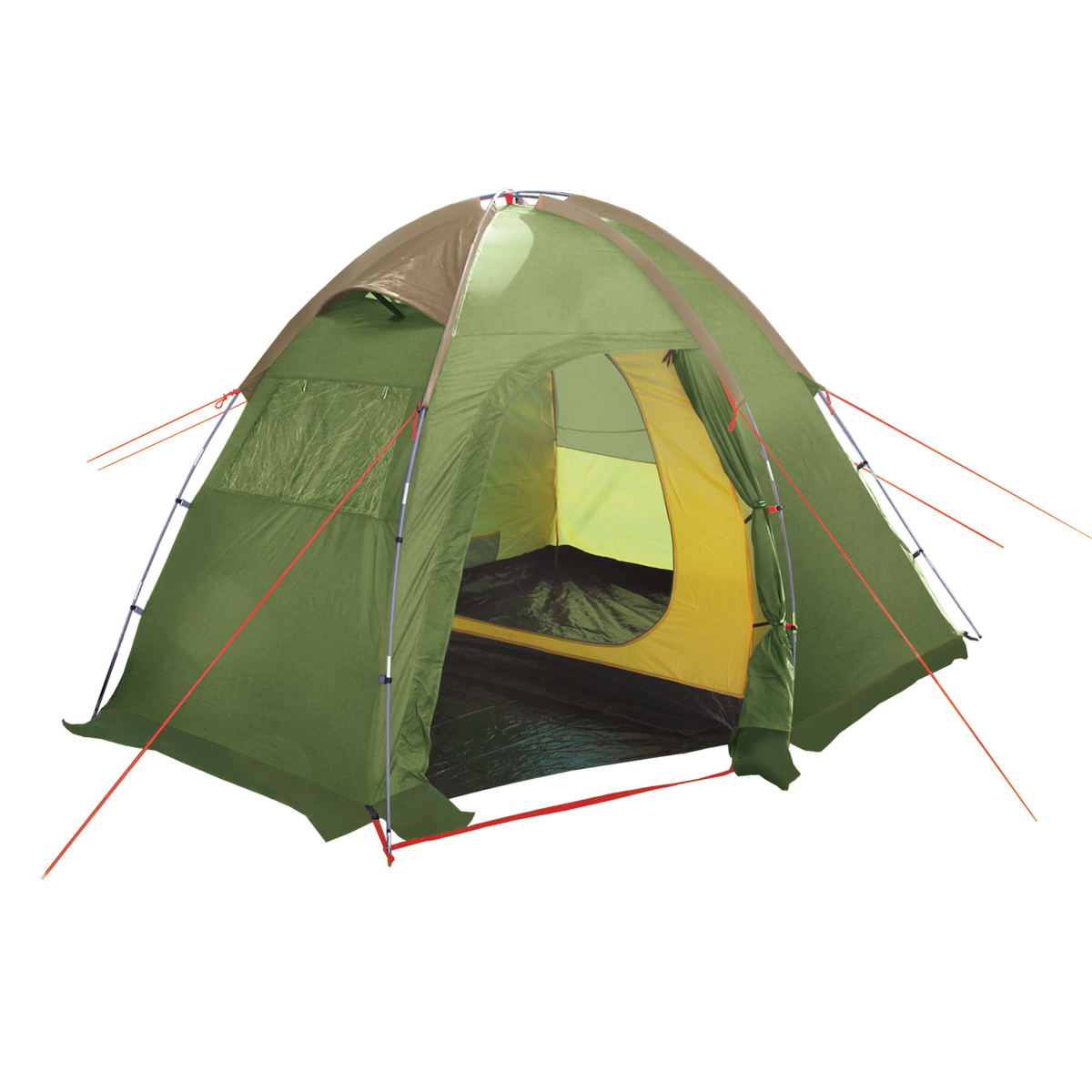 картинка Палатка BTrace Newest 3, алюминиевый каркас (Зеленый)