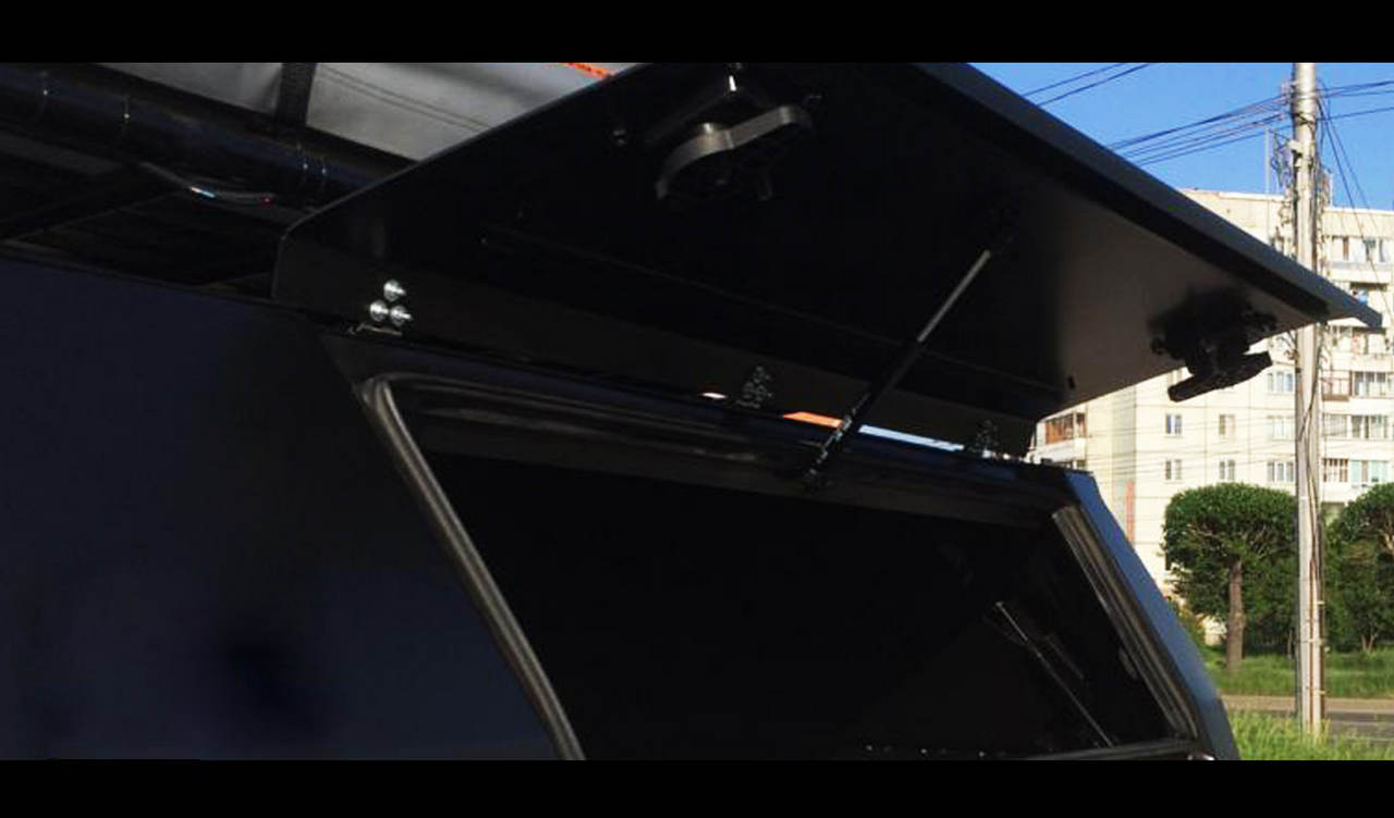 картинка Кунг KDT экспедиционный 3-дверный с длинной кабиной Crew Max для Toyota Tundra стальной каркас, стен