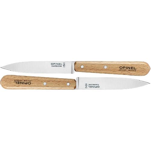 картинка Набор Opinel из двух ножей N°112, нержавеющая сталь, для очистки овощей. 001223