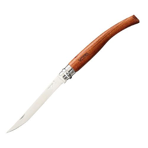 картинка Нож филейный Opinel №12, нержавеющая сталь, рукоять бубинга, 000011