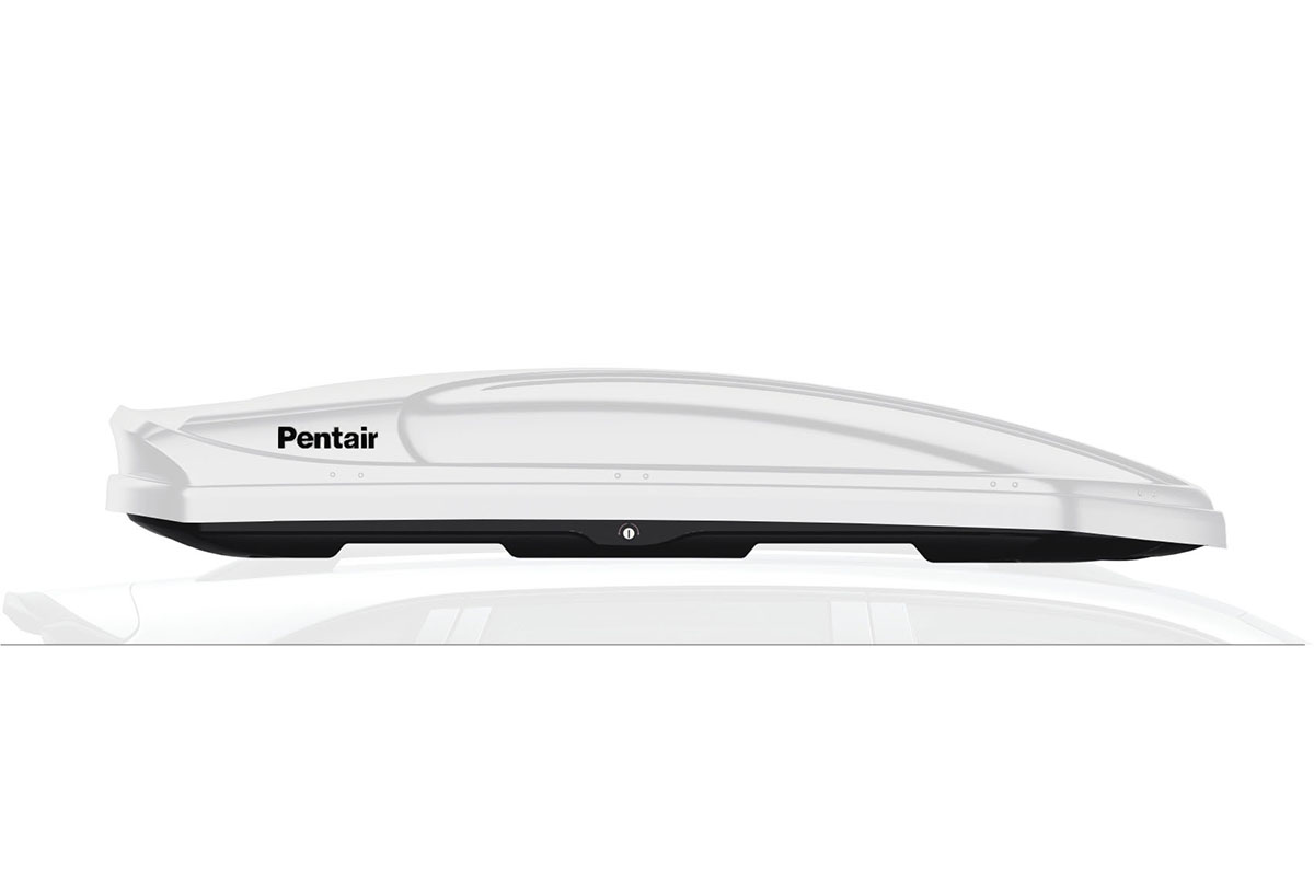 картинка Бокс автомобильный на крышу Pentair COBRA 520L белый глянец, двусторонний