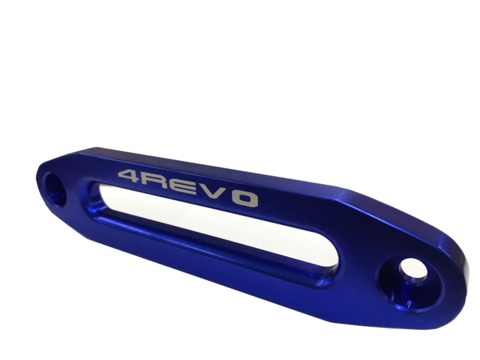 картинка Клюз алюминиевый 4Revo (синий) для лебёдок 9000-12000 Lbs
