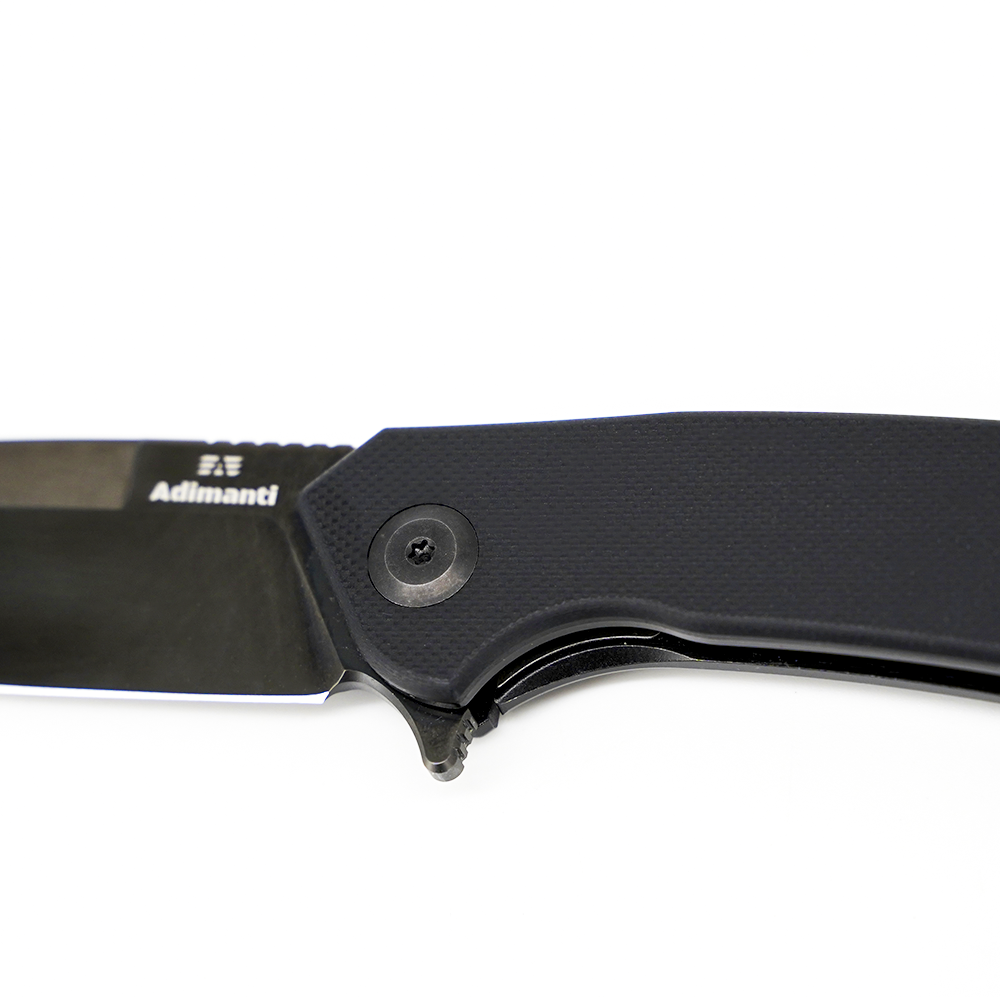 картинка Нож Adimanti SHADOW by Ganzo (Skimen design) черный клинок , Skimen-SH