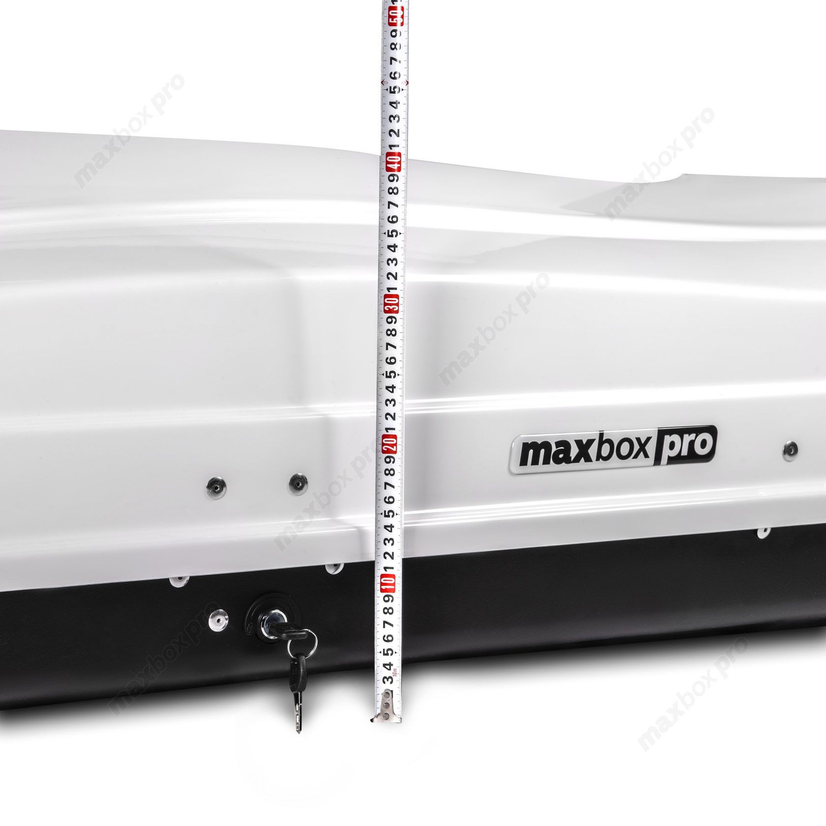 картинка Автобокс MaxBox PRO 520 (большой) белый глянцевый