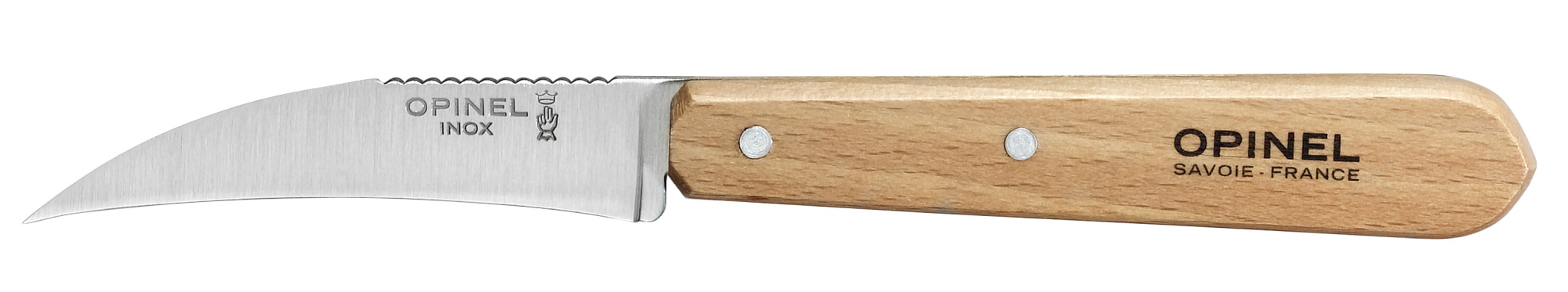картинка Набор ножей Opinel "Les Essentiels", нержавеющая сталь, рукоять бук( 4 шт./уп.), 001300