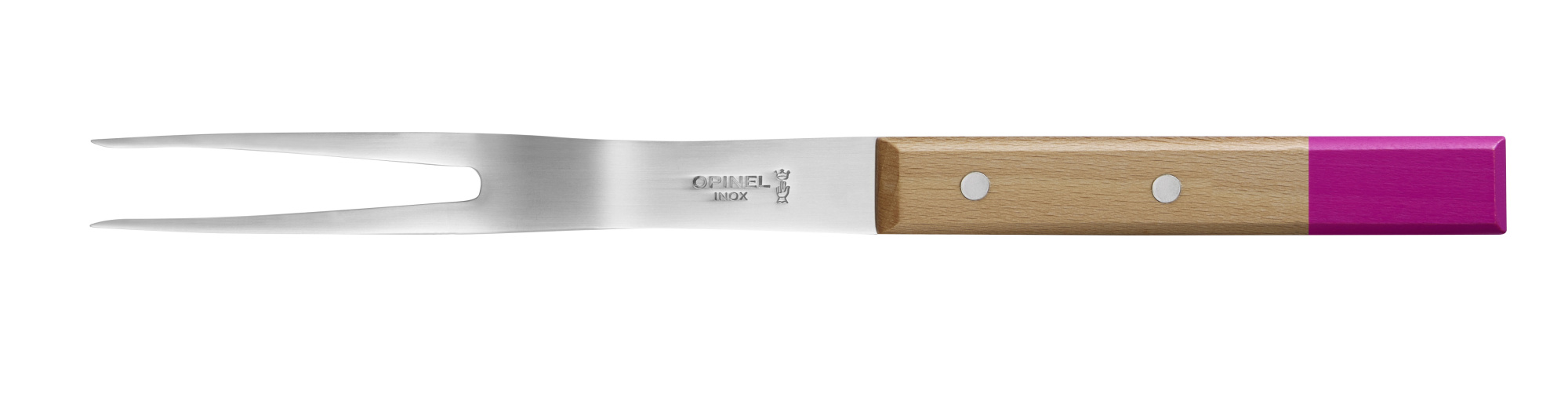 картинка Bилка для нарезания мяса Opinel №124, деревянная рукоять, нержавеющая сталь, 002131