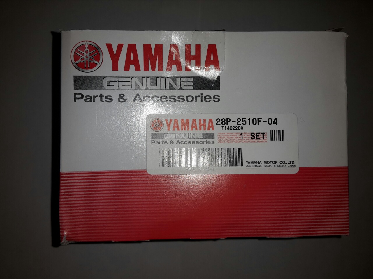 картинка ШРУС внешний передний Yamaha комплект 28P-2510F-04-00