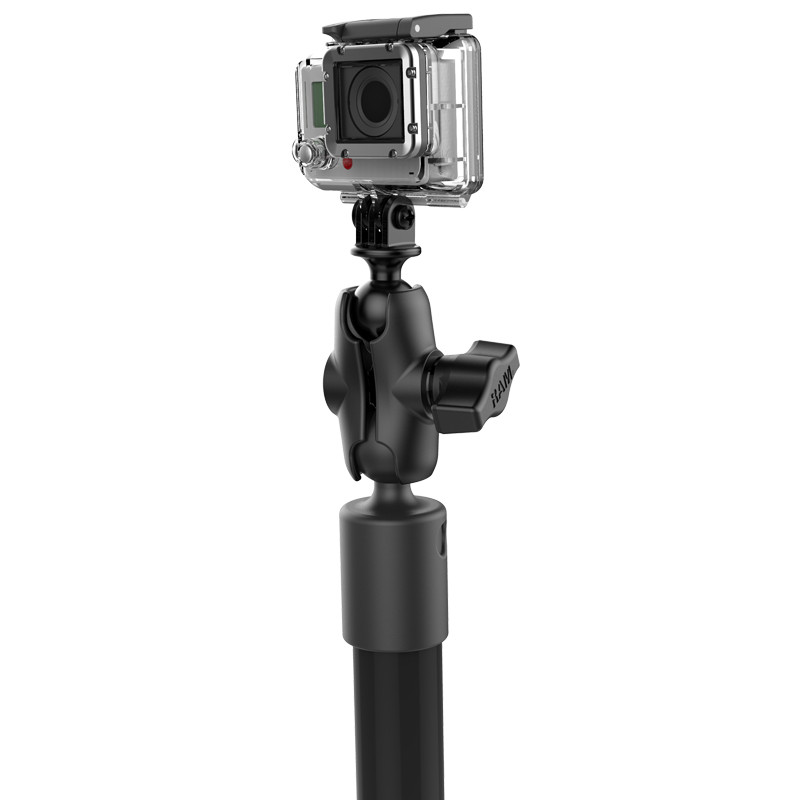 картинка Крепление RAM® Tough-Pole™ 61 см штанга на салазки для экшн камер, шары 25 мм (1") 