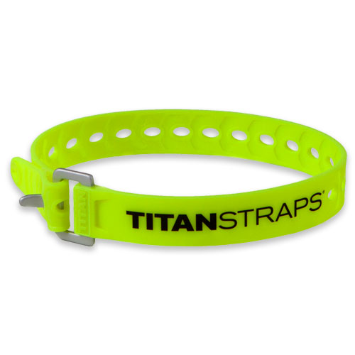 картинка Ремень крепёжный TitanStraps Super Straps желтый L = 46 см (Dmax = 12,7 см, Dmin = 3,2 см)