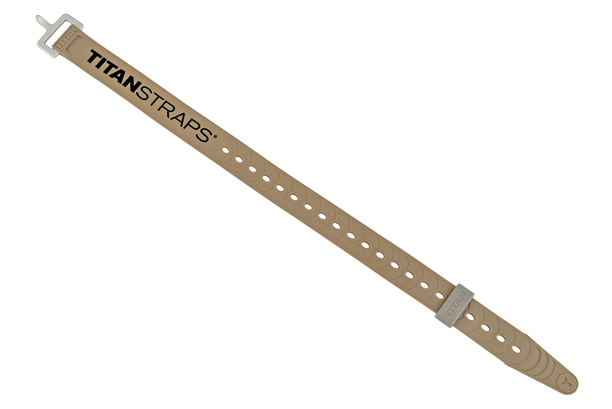картинка Ремень крепёжный TitanStraps Industrial песочный L = 51 см (Dmax = 14,15 см, Dmin = 5,5 см)