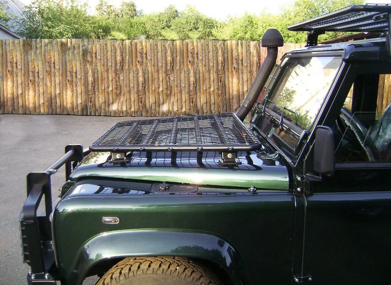 картинка Багажник KDT на капот Land Rover Defender 90/110 алюминий