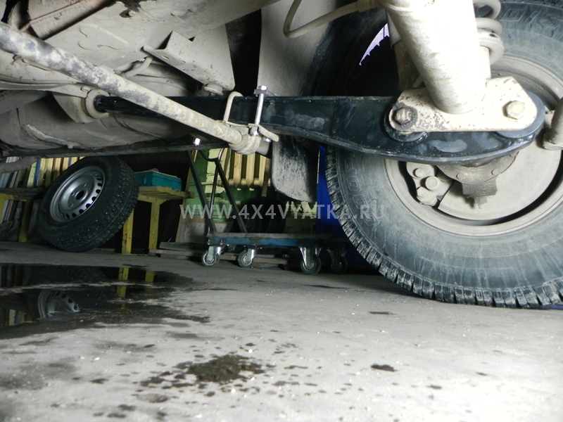 картинка Продольные тяги передней подвески УАЗ Хантер/ Патриот +10мм / +3 гр с сайлентблоками