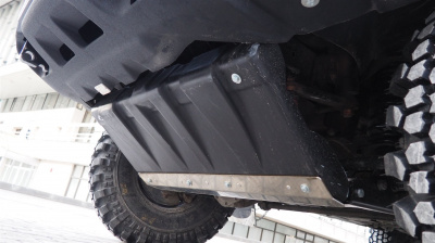 картинка Защита рулевых тяг УАЗ Патриот 2015-2018 и УАЗ Пикап не подходит на авто с рулевым демпфером