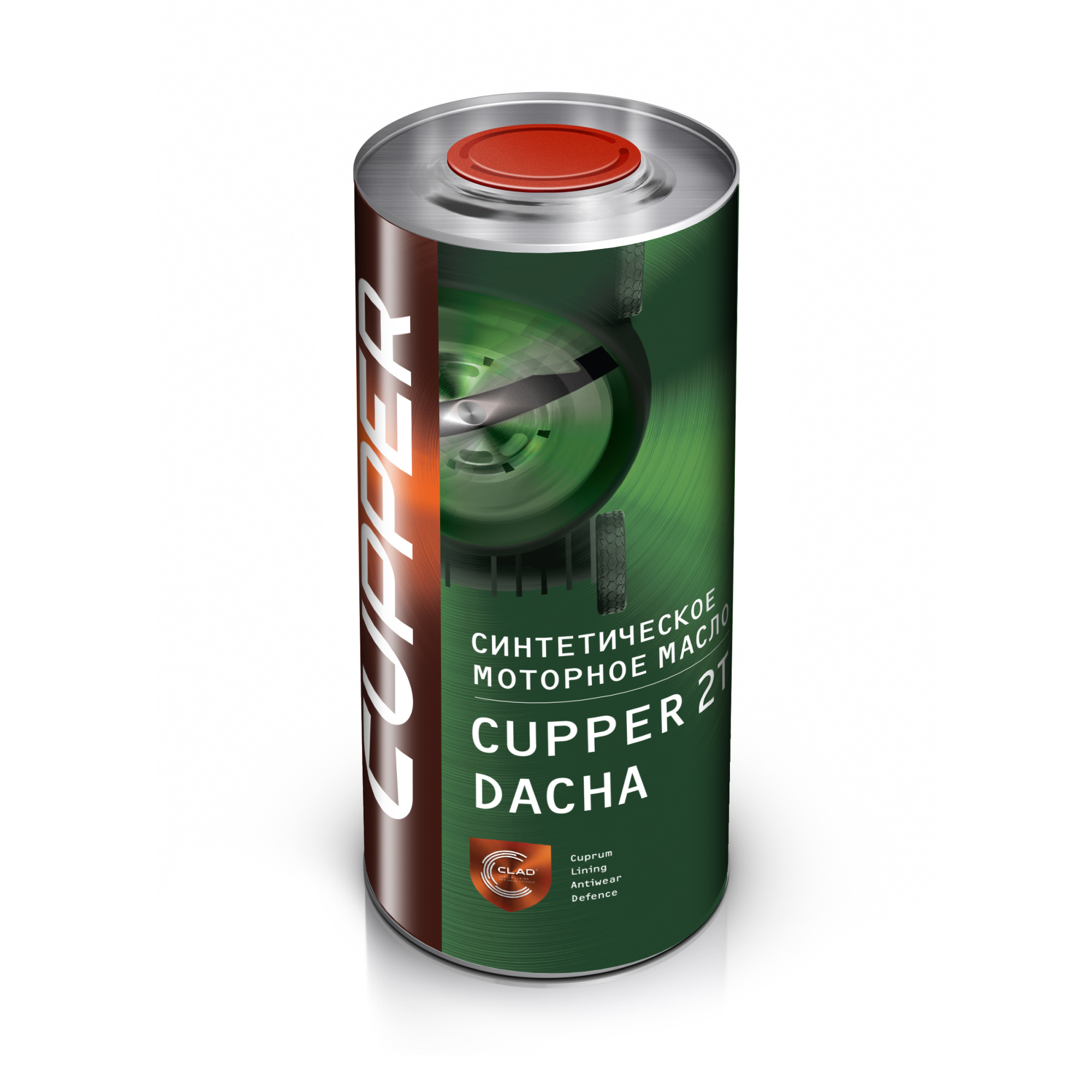 картинка Моторное масло CUPPER Dacha 2T 1 л