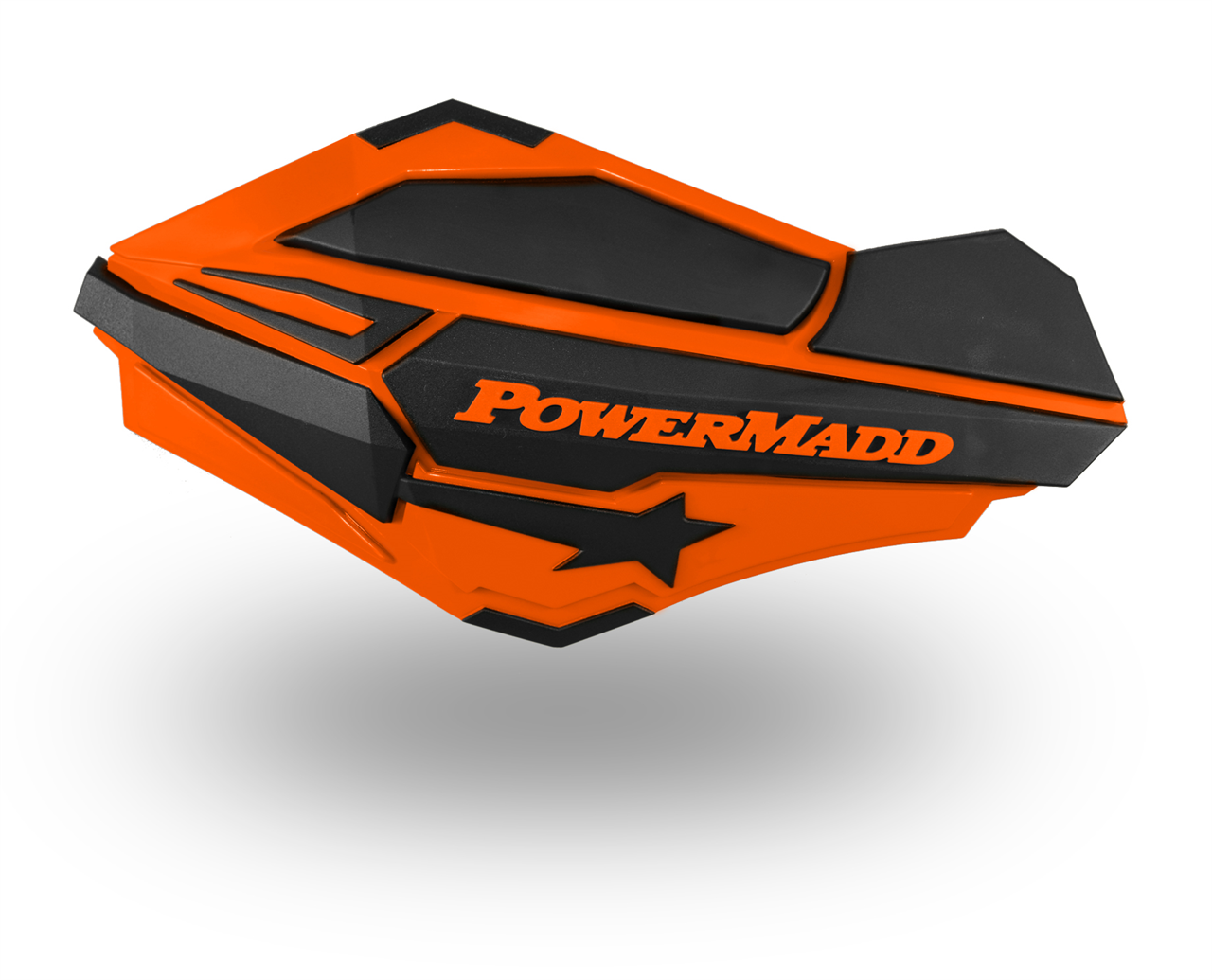 картинка Ветровые щитки для квадроцикла "PowerMadd" Серия Sentinel, оранжевый/черный