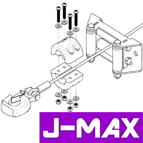 картинка Стопор троса лебедки J-Max Новая модель
