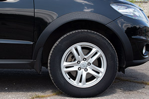 картинка Расширители колесных арок (вынос 15 мм) Hyundai Santa Fe 2010-2012 (рестайлинг)