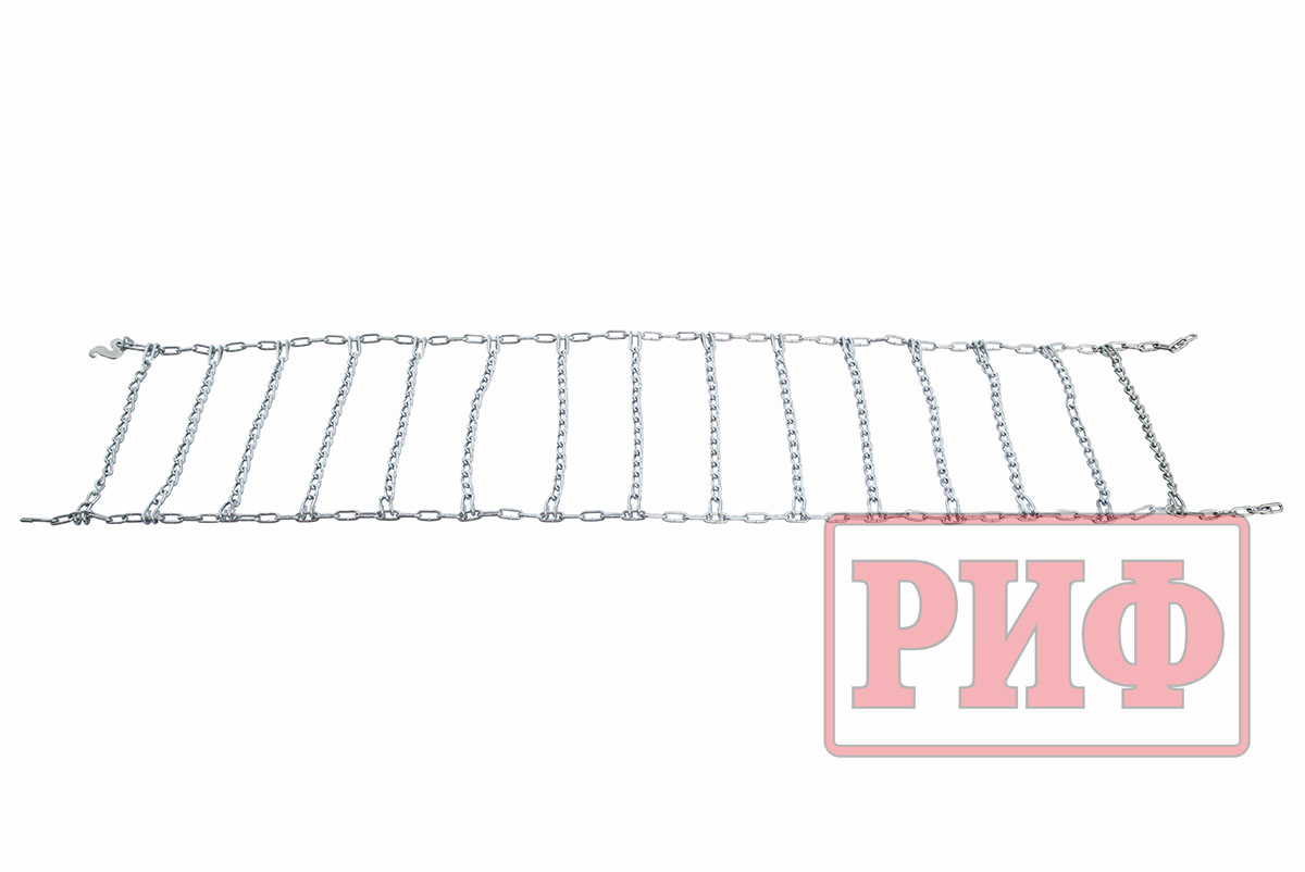 картинка Цепи противоскольжения РИФ 4х4 "лесенка" 25 мм, 33x12,5R17 (к-т 2 шт.) от магазина 4x4ru.ru