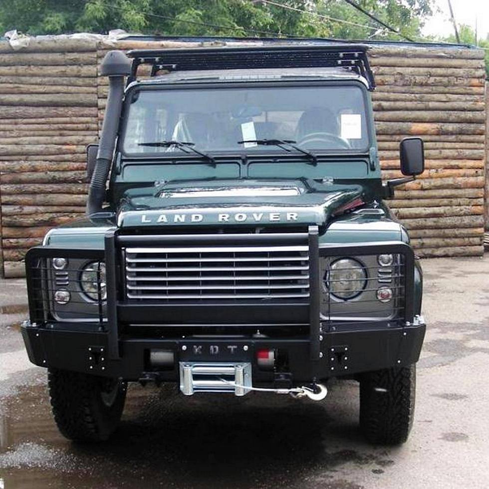 картинка Багажник KDT площадка силовая 6-опорная Land Rover Defender 90/110 1.4 х2м алюминий