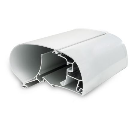 картинка Маркиза накрышная с эл.приводом PerfectRoof PR 2500, 5,5 м цв.корп.-белый, ткани-серый горизонт