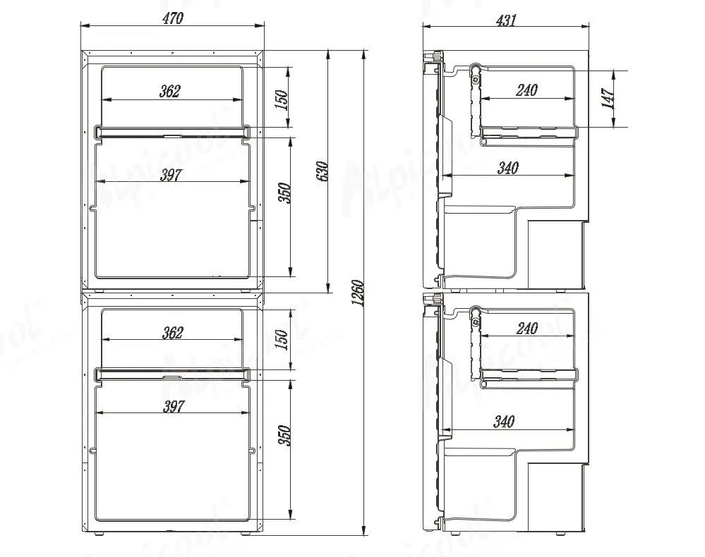 картинка Компрессорный автохолодильник MobileComfort MCR-130