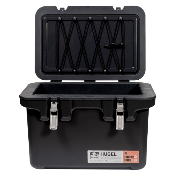 картинка Термобокс IRIS HUGEL VACUUM COOLER BOX TC-40 Черный, 40 литров