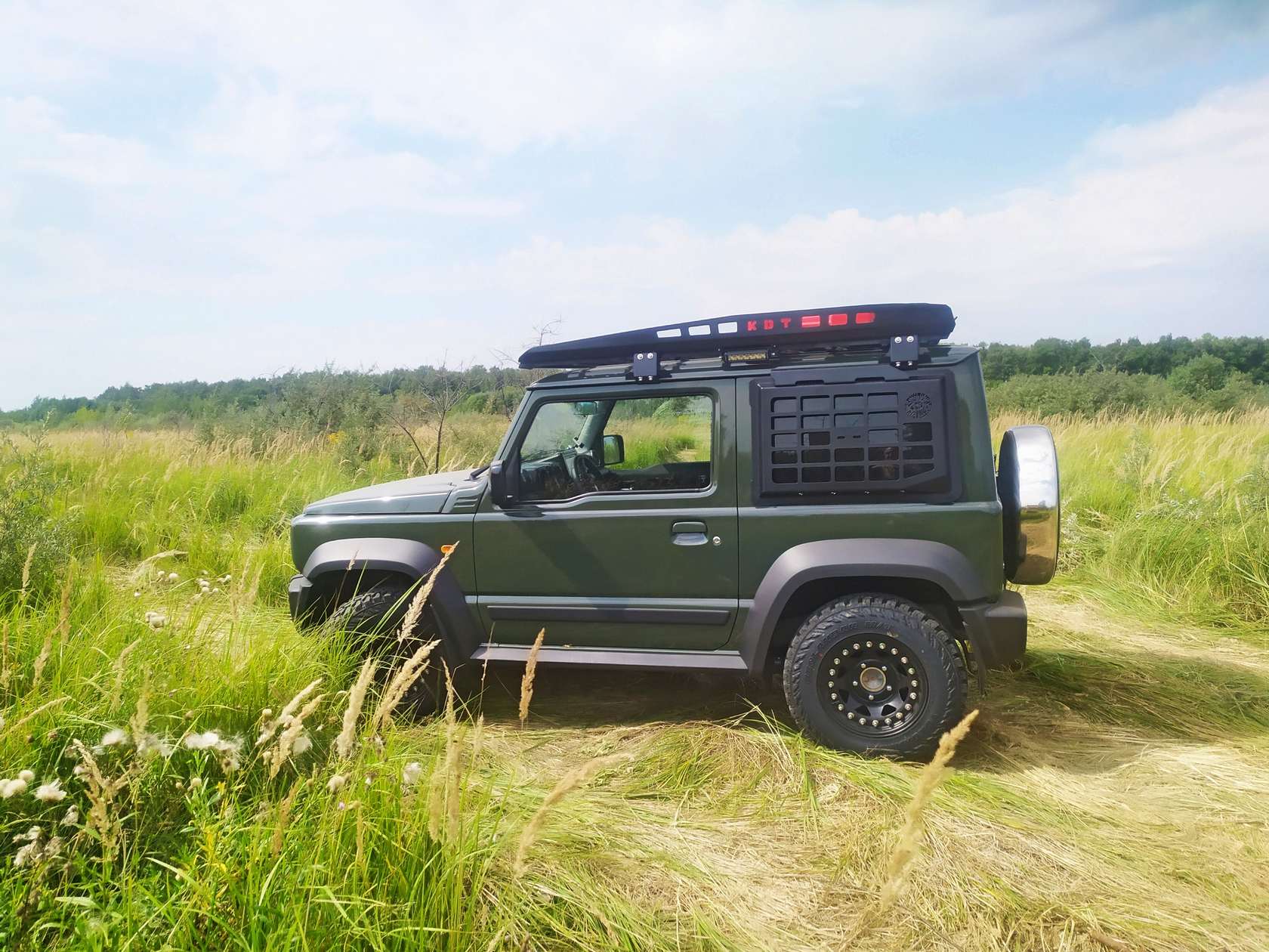 Защита окон (решётки на боковые окна) Suzuki Jimny с 2019 г.в.