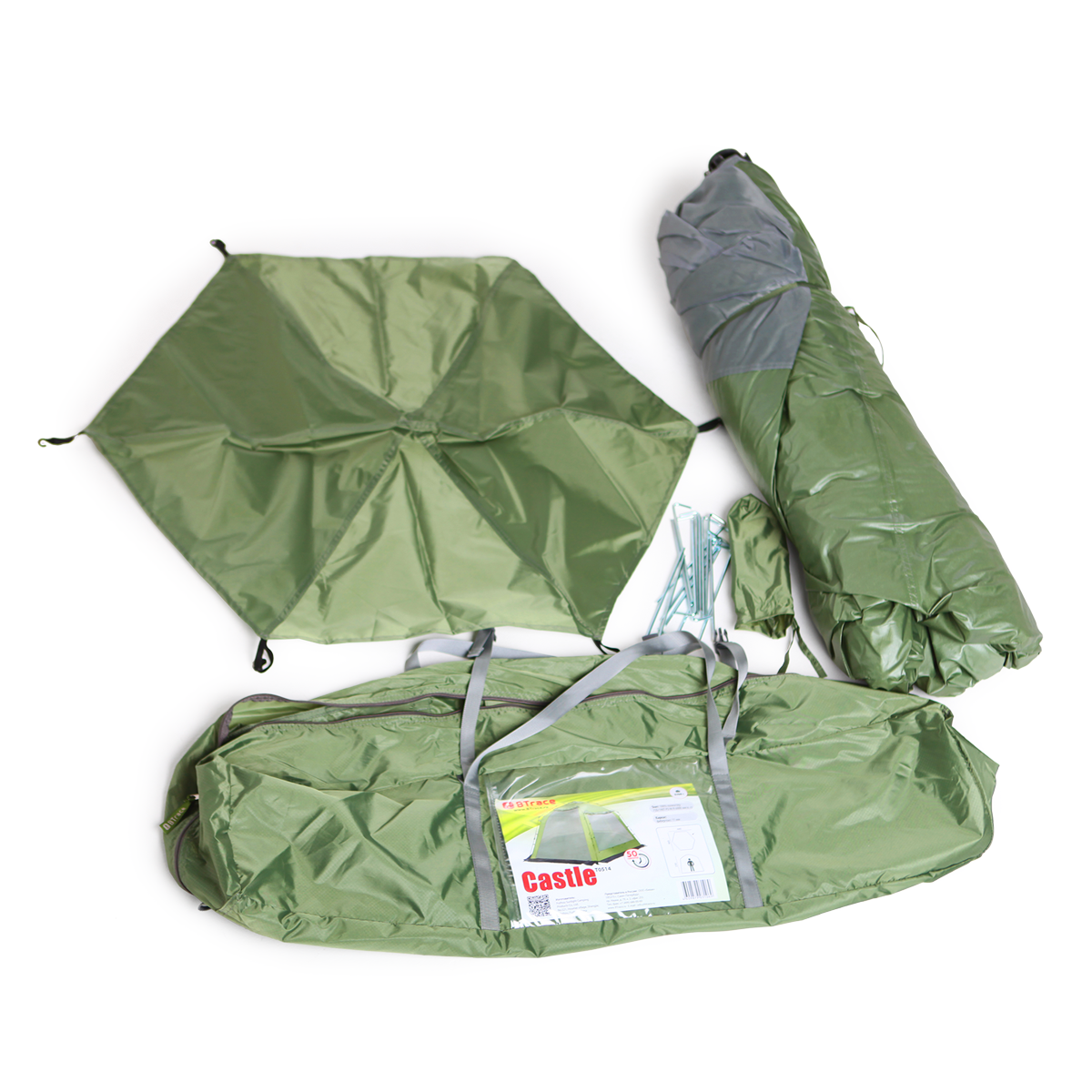 картинка Палатка-шатер BTrace Castle быстросборная (Зеленый)